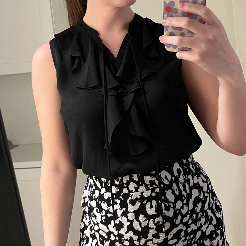 NWT Tommy Hilfiger Ruffle Blouse